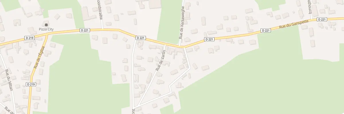 Plan du 33 Rue du Mont à Éperlecques