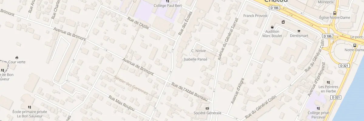 Plan du 3T Rue des Ecoles à Chatou