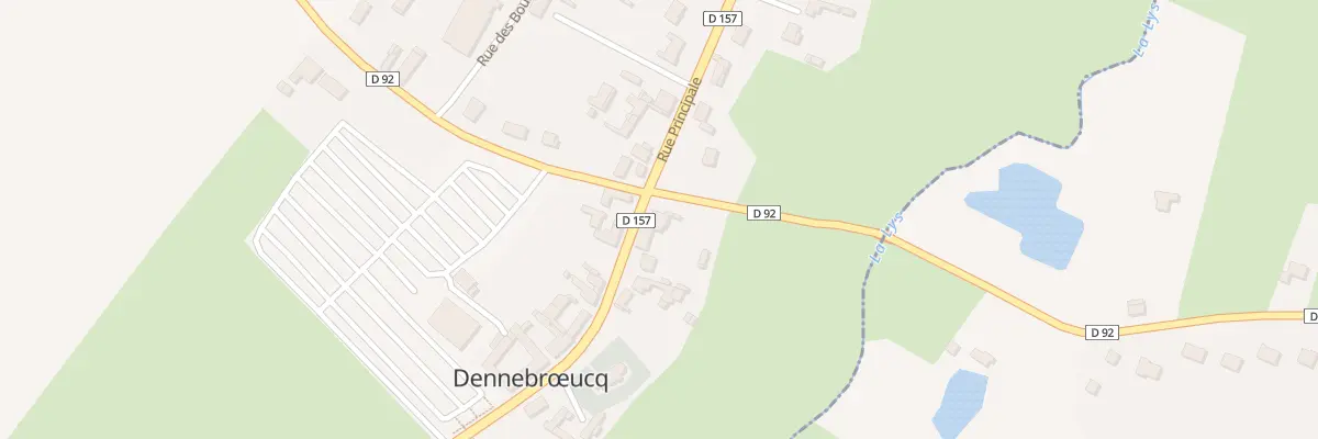 Plan du 54 Rue Principale à Dennebrœucq