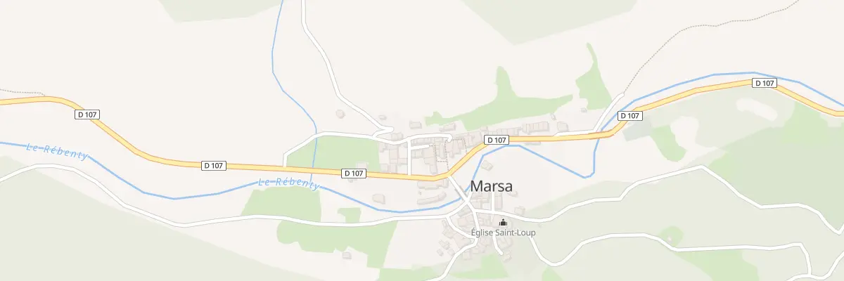 Plan du 26 Le Village à Marsa