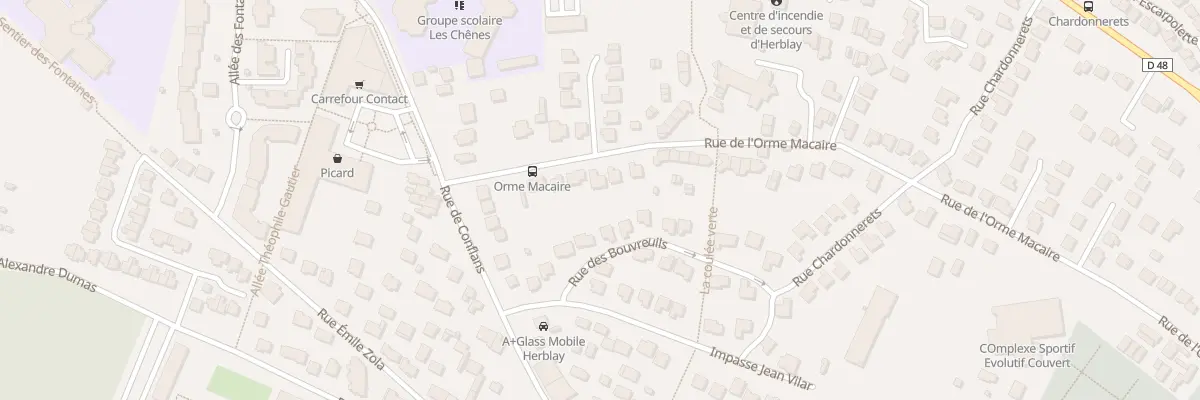 Plan du 101 Rue de l’Orme Macaire à Herblay-sur-Seine