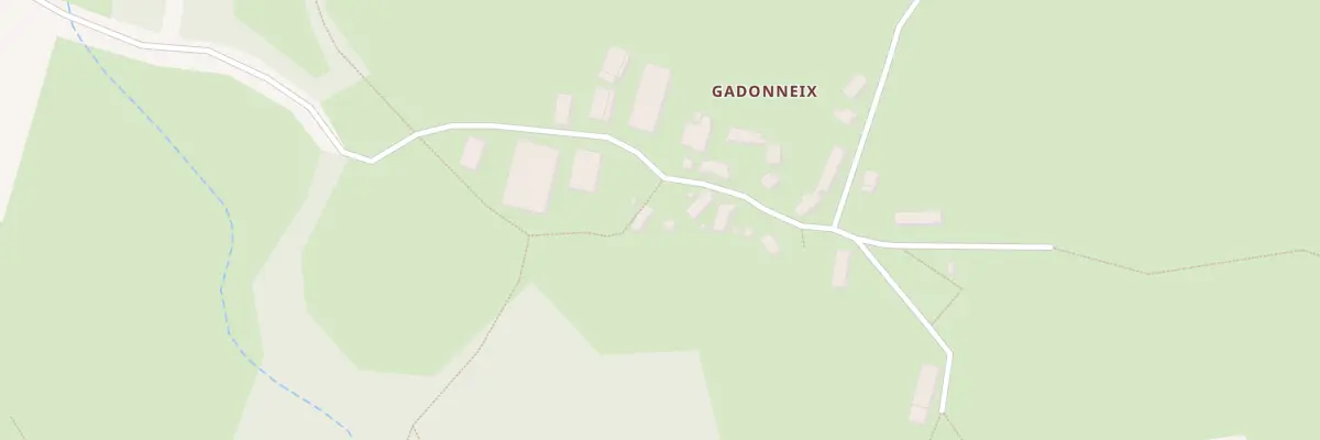 Plan du 14 Gadoneix à Clugnat