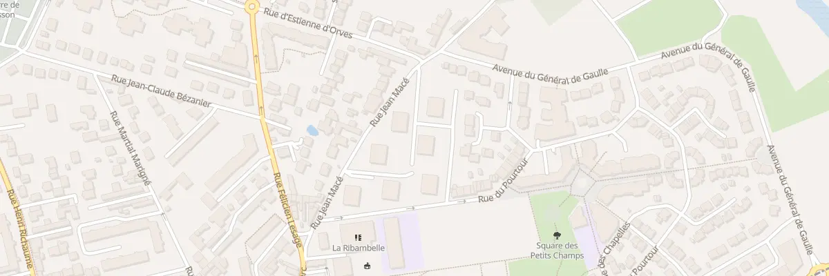 Plan du 2 Rue Jean Macé à Montesson