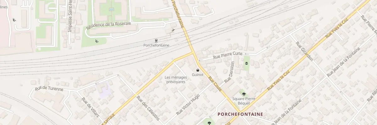Plan du 1B Rue Albert Sarraut à Versailles