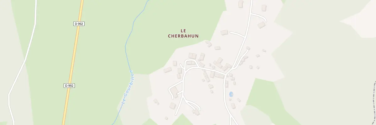 Plan du 5079 Cherbahun à Saint-Quentin-la-Chabanne