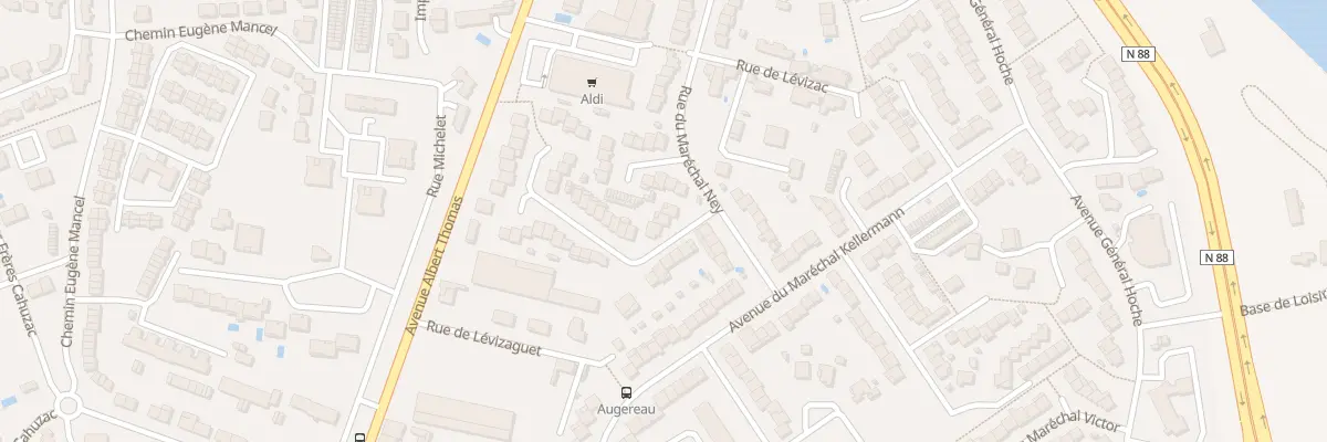 Plan du 4 Rue Général d’Hautpoul à Albi