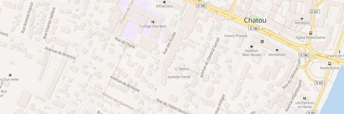 Plan du 3B Rue des Ecoles à Chatou