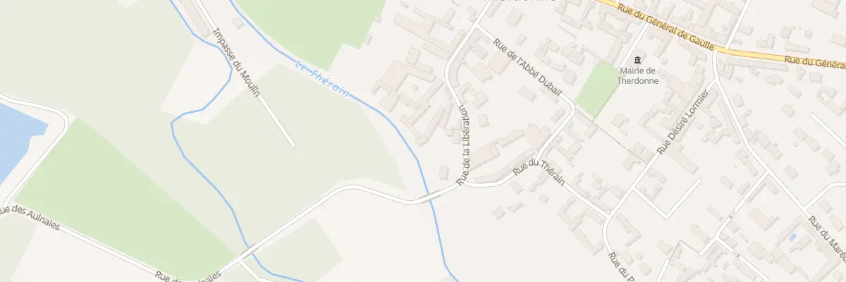 Plan du 9 Rue de la Libération à Therdonne