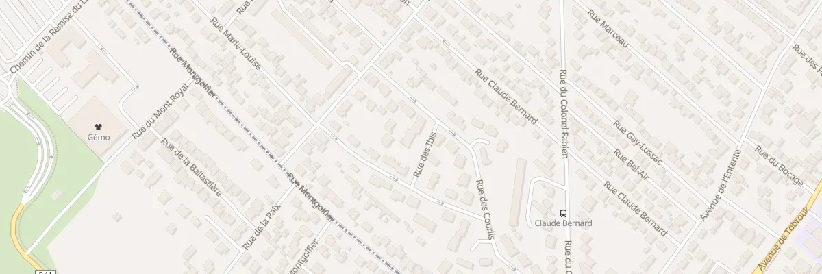 Plan du 16 Rue des Courlis à Sartrouville