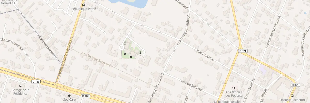 Plan du 21 Rue Francois Laubeuf à Chatou