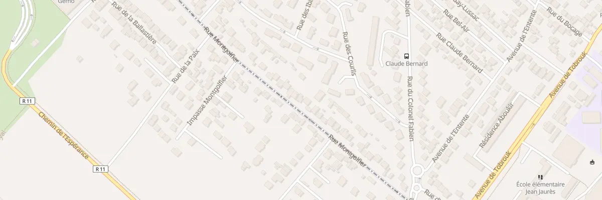 Plan du 113 Rue Montgolfier à Sartrouville