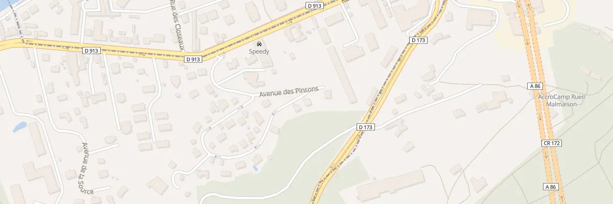 Plan du 28 Av des Fauvettes à Bougival