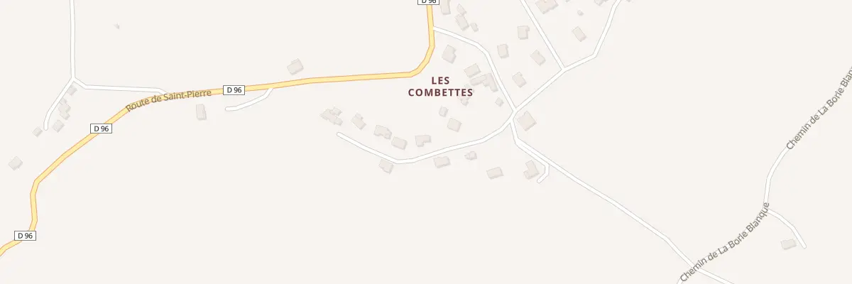 Plan du 248 Che des Combettes à Lamillarié