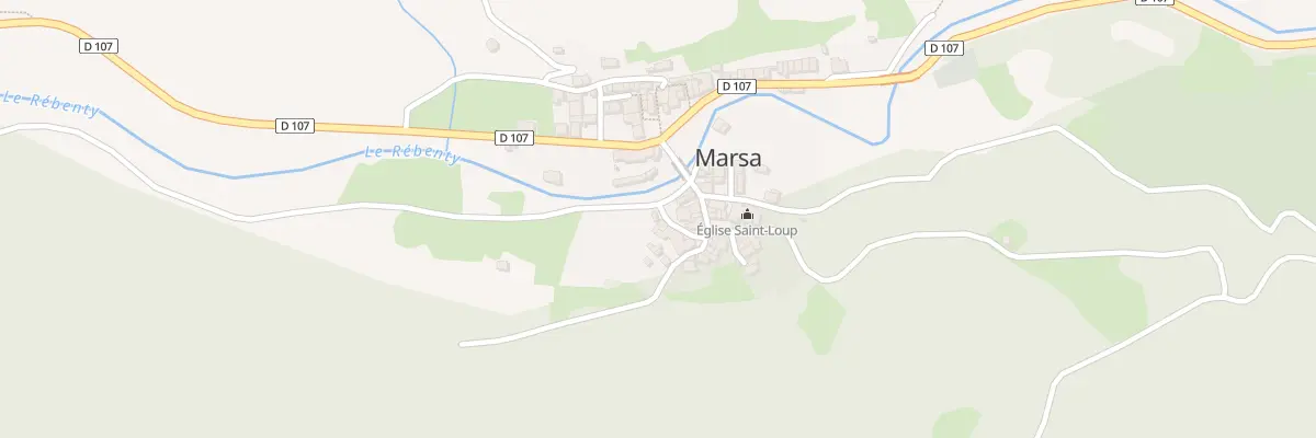Plan du 2 Rue de la Fontanelle à Marsa