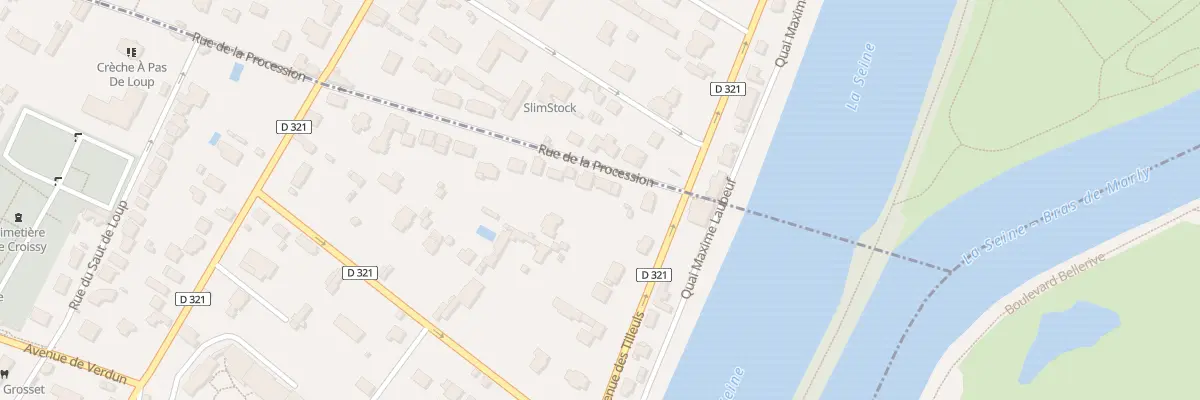 Plan du 3 Rue de la Procession à Croissy-sur-Seine