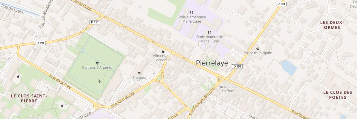 Plan du 69 Rue Victor Hugo à Pierrelaye