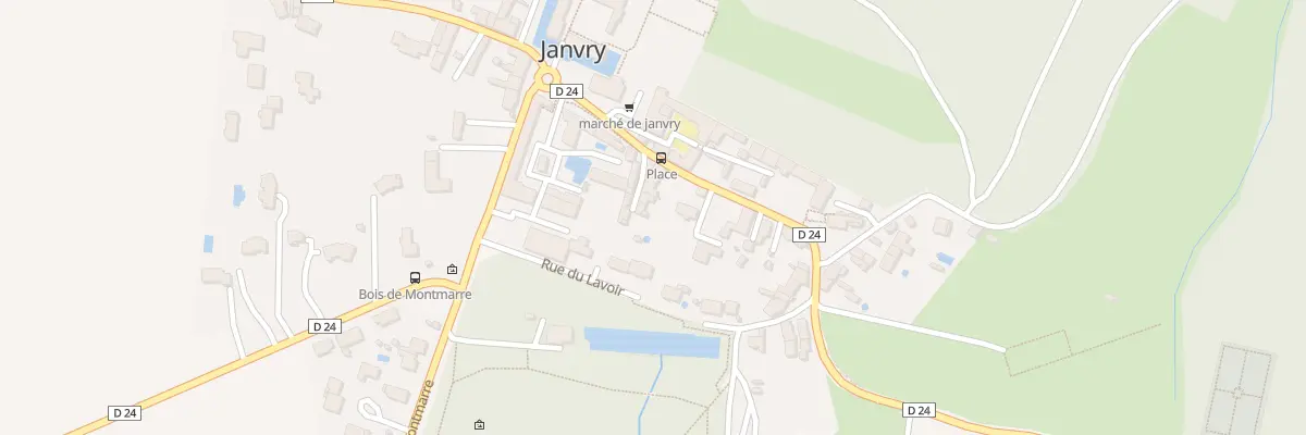 Plan du 12B Rue des Genevriers à Janvry
