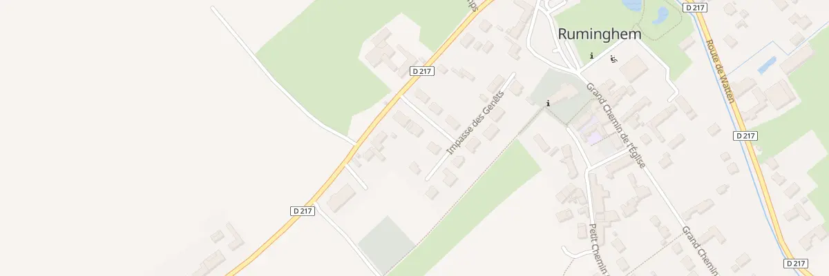 Plan du 36 Imp des Genets à Ruminghem