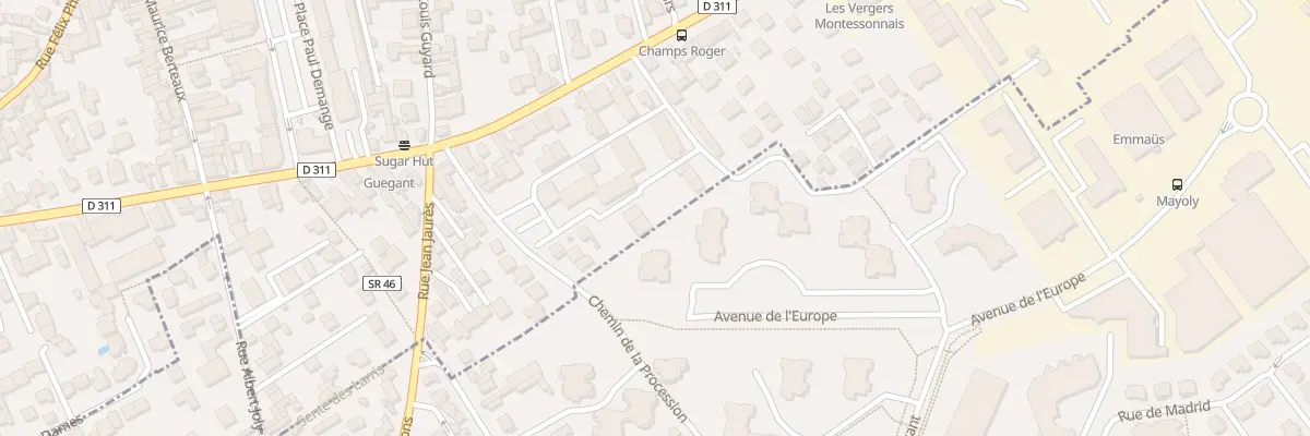 Plan du 17 Rue Faullain de Banville à Montesson