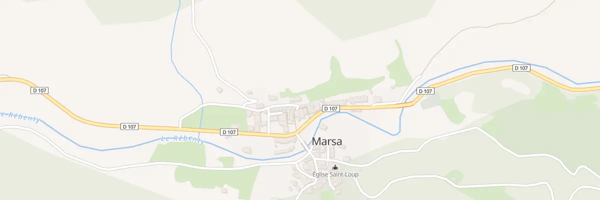 Plan du 3 Le Village à Marsa