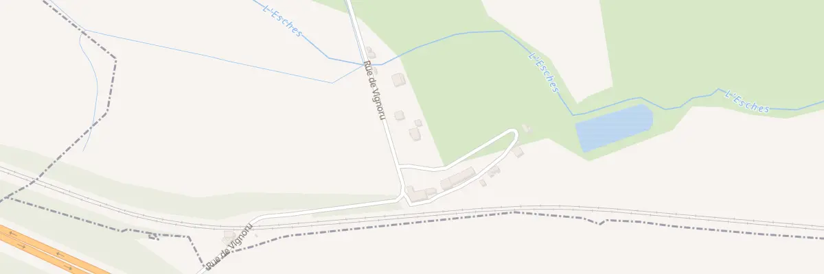 Plan du 19 Rue de Vignoru à Esches
