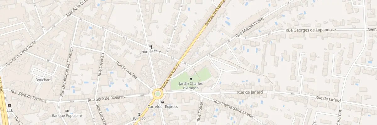 Plan du 53 Rue des Carmélites à Albi