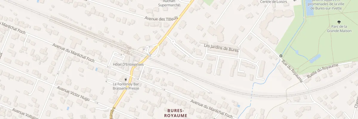 Plan du 10 All de la Hacquinière à Bures-sur-Yvette