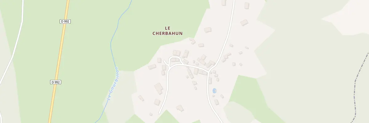 Plan du 5078 Cherbahun à Saint-Quentin-la-Chabanne