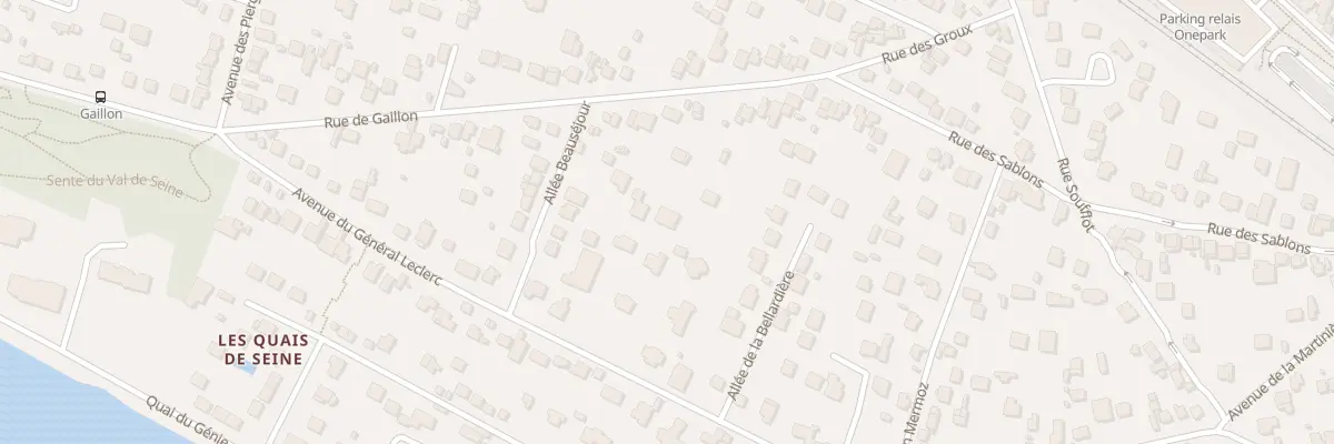 Plan du 13 Rue de Gaillon à Herblay-sur-Seine