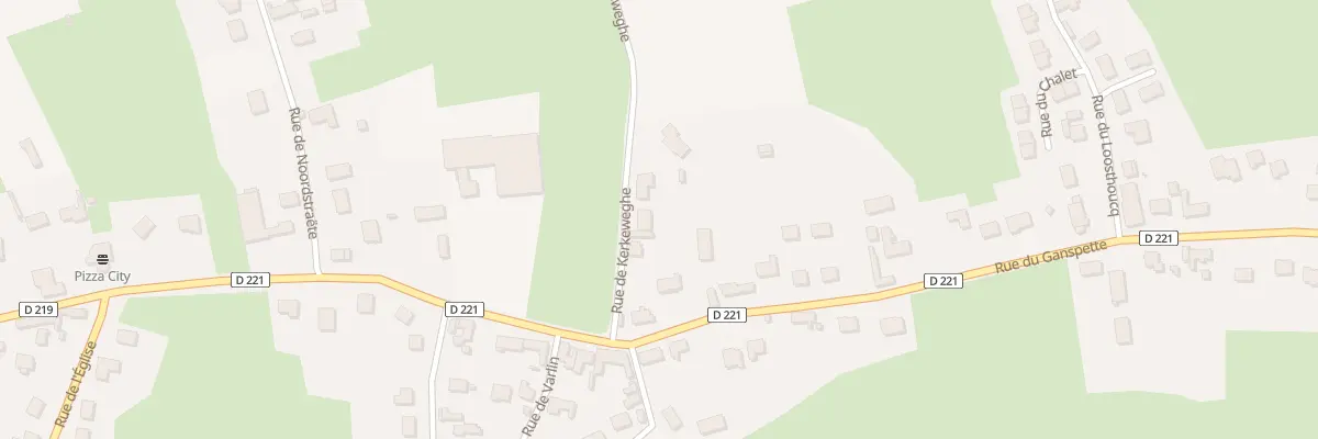 Plan du 6 Rue de Kerckeweghe à Éperlecques