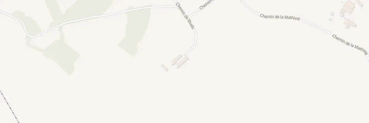 Plan du 34 Che de Rivels à Lamillarié