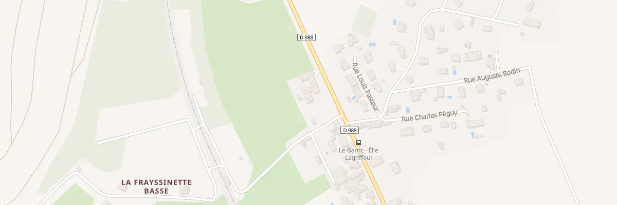 Plan du 18T Rte d’Albi au Garric