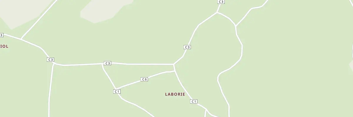 Plan du 17 Laborie à Lapleau