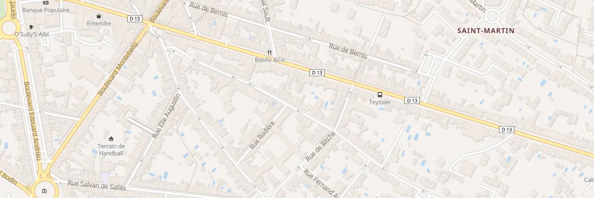 Plan du 67 Rue du Roc à Albi