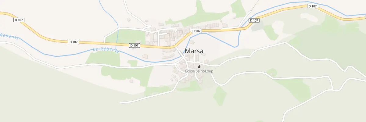 Plan du 2 Rue de la Côte d’Or à Marsa