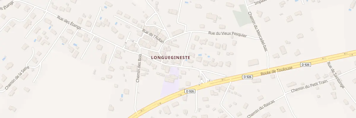 Plan du 2 Rue des Etangs à Saïx
