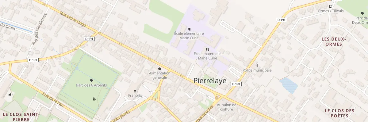 Plan du 54 Rue Victor Hugo à Pierrelaye