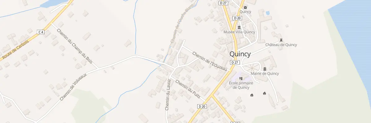 Plan du 4 Pl de l’Ecluzeau à Quincy