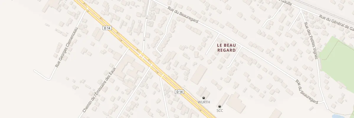 Plan du 28 Av du Général Leclerc à Pierrelaye