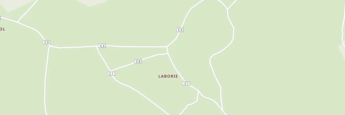 Plan du 18 Laborie à Lapleau