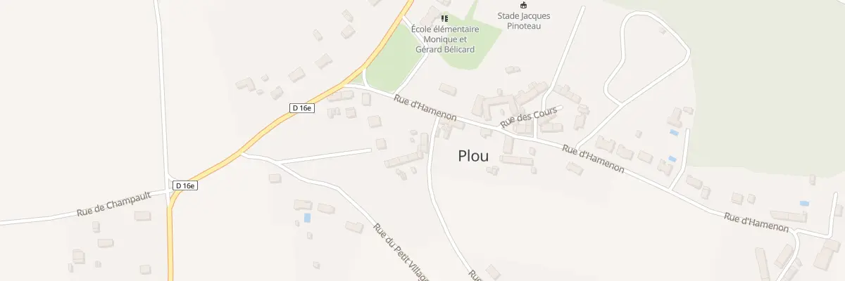 Plan du 2 Rue des Noyers à Plou