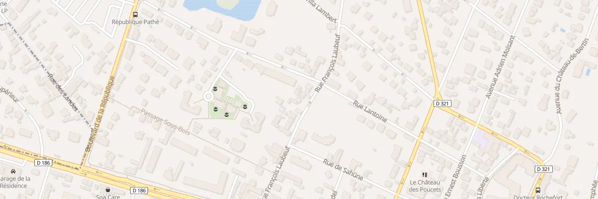 Plan du 27 Rue Francois Laubeuf à Chatou