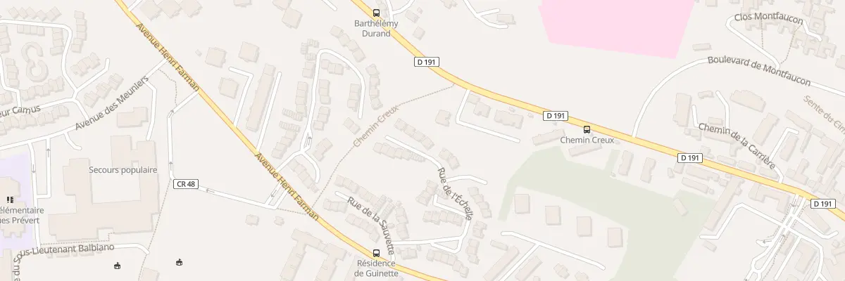 Plan du 38 Rue de l’Echelle à Étampes
