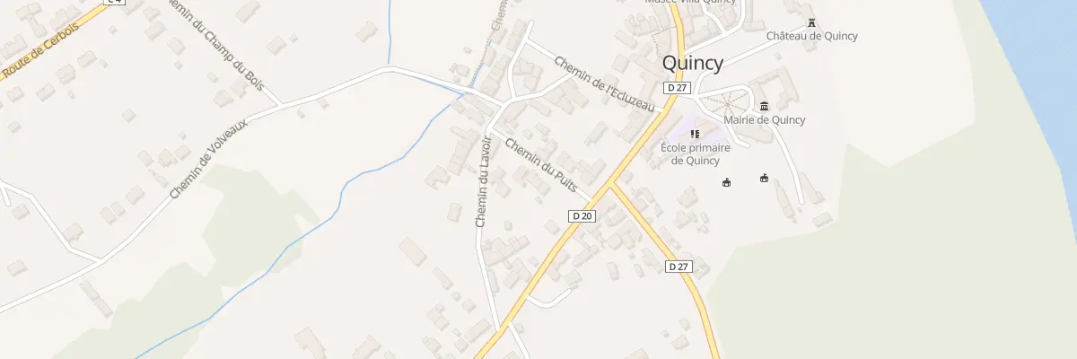 Plan du 3 Chem du Puits à Quincy