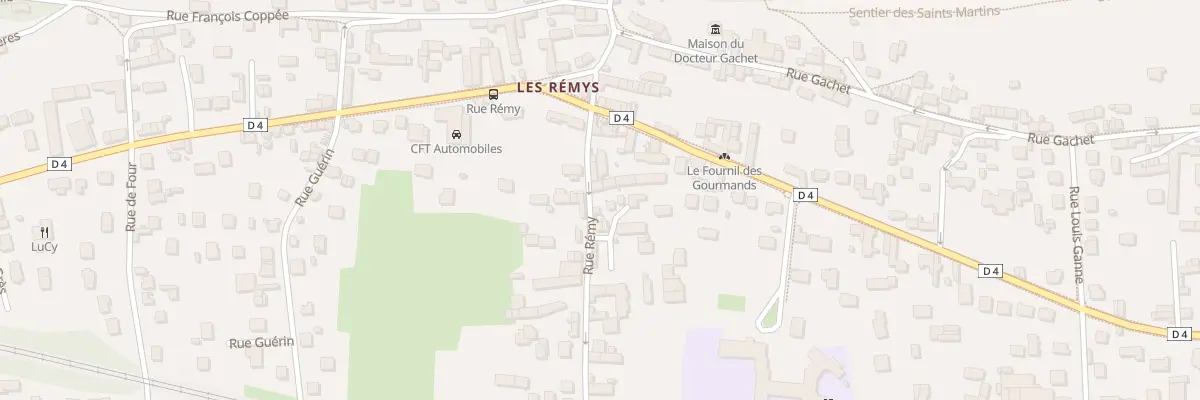 Plan du 48 Rue Rémy à Auvers-sur-Oise
