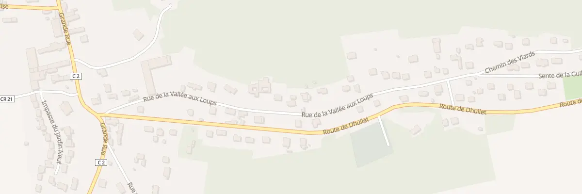 Plan du 17 Rue de la Val aux Loups à Ormoy-la-Rivière