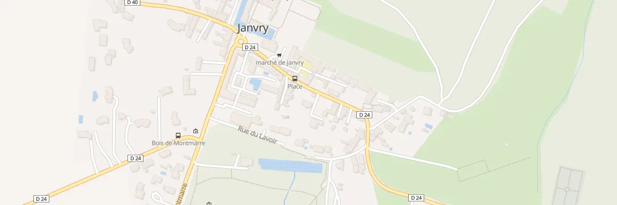 Plan du 16 Rue des Genevriers à Janvry