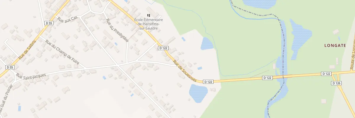 Plan du 46 Rue de Souesmes à Pierrefitte-sur-Sauldre