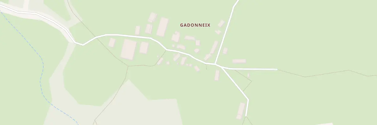 Plan du 8 Gadoneix à Clugnat