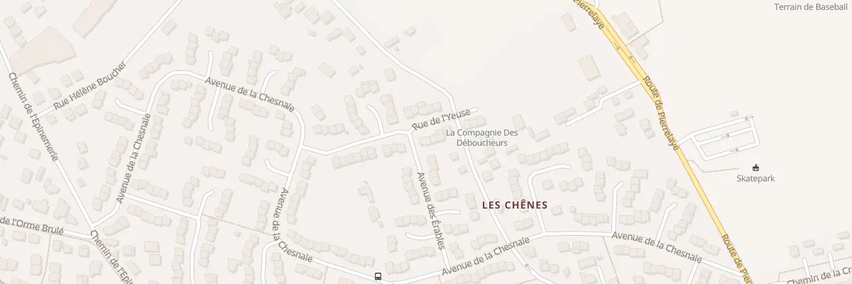 Plan du 2 Rue de l’Yeuse à Herblay-sur-Seine